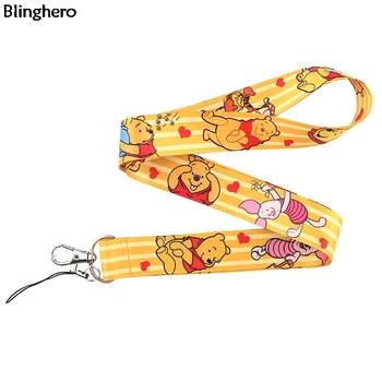 

Blinghero Cartoon Bear Lanyard Keys Cute Phone Holder Neck Strap Badge Diy Animal Lanyard for Friends ZC0237