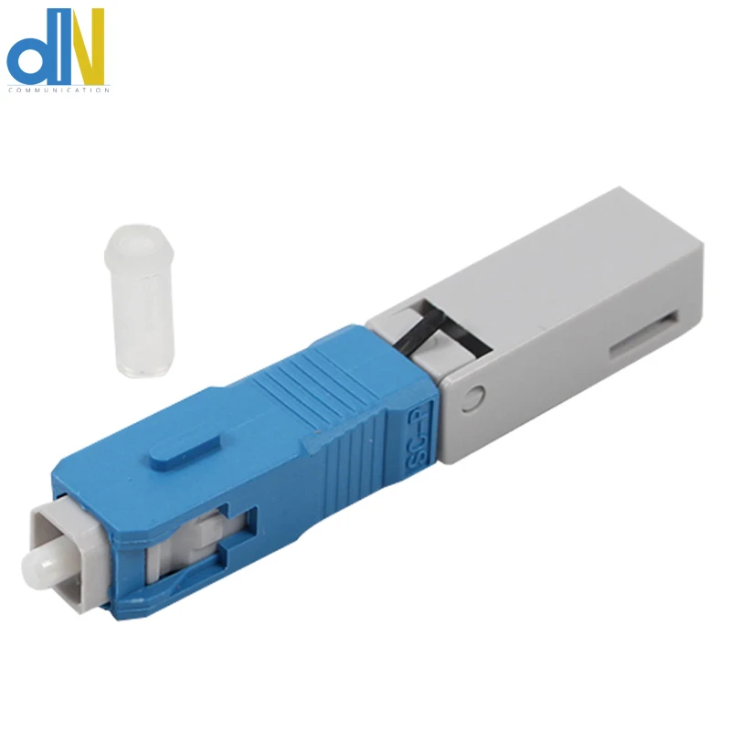 

100PCS Embedded Fiber Optic Quick Connector SC/UPC FTTH SC UPC SC Single Mode UPC Fast Connector