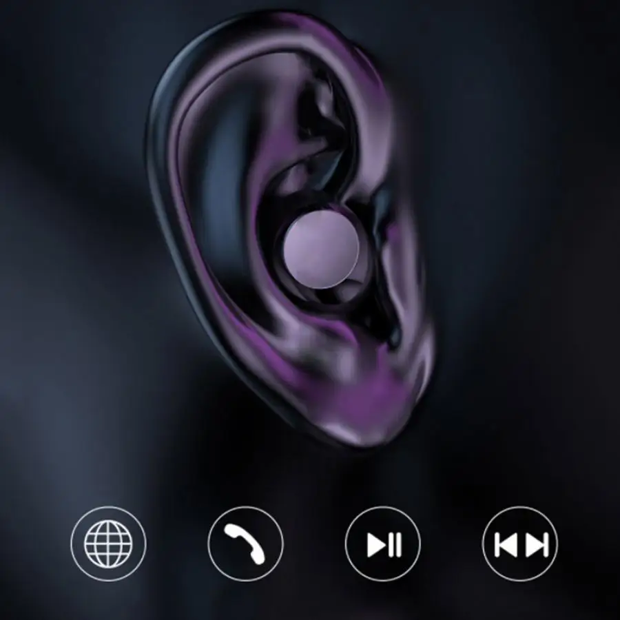 C8S Bluetooth 5,0 гарнитура настоящие беспроводные наушники-вкладыши цифровой дисплей IPX5 водонепроницаемые наушники Поддержка для IOS/Andriod/Windows