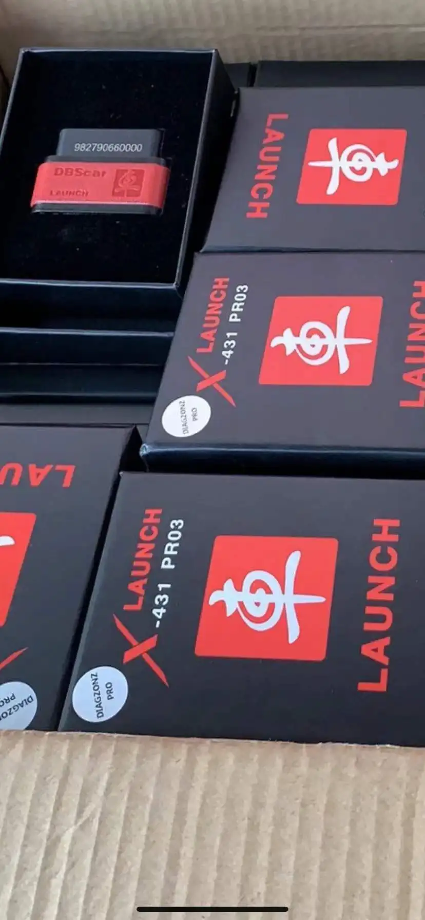 Новый диагностический аппарат LAUNCH-Adaptador Launch X431 V Plus DBSCAR II WiFi/Bluetooth сканер Diagnzone |