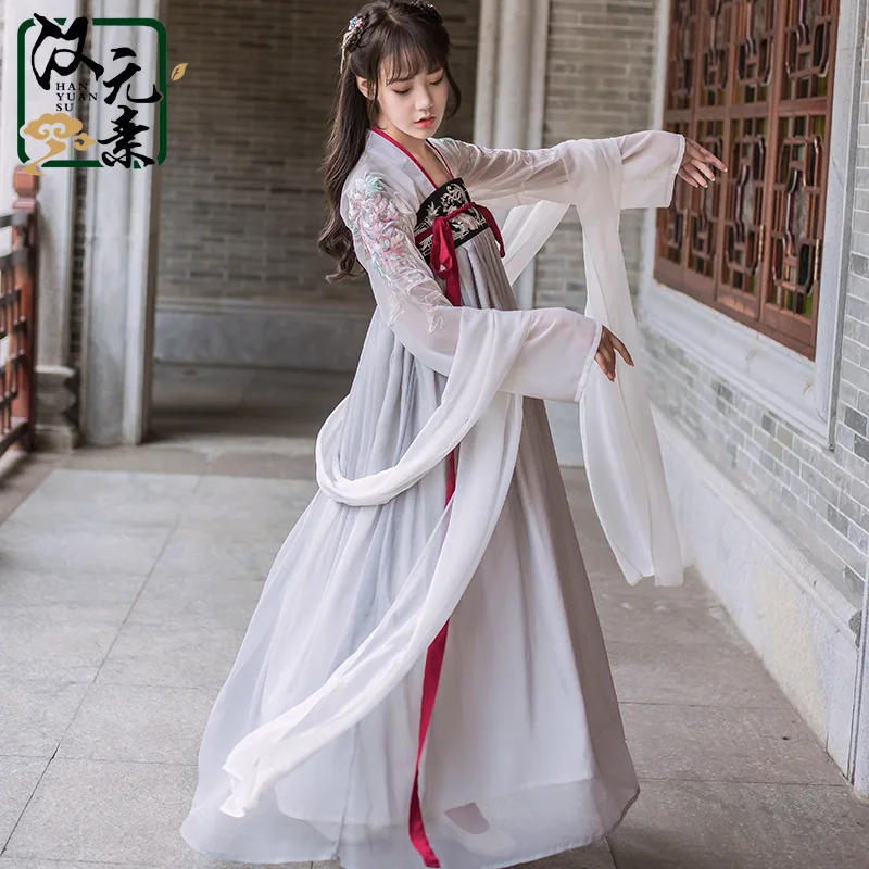 

Han element traditional lolita embroidered Hanfu lolita dress kawaii girl daily victorian dress gothic lolita sets cos loli