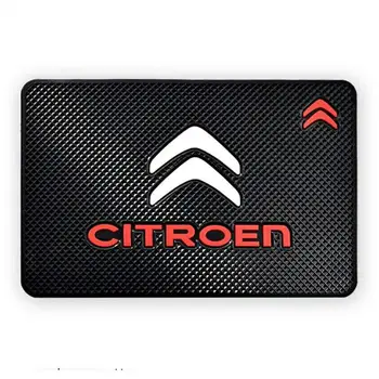 

20*13cm For Citroen Elysee Berlingo Xsara C3 C4 Picasso Sega Aircross C5 Aircross Car Anti-Slip Mat Pad Car Interior Accessories