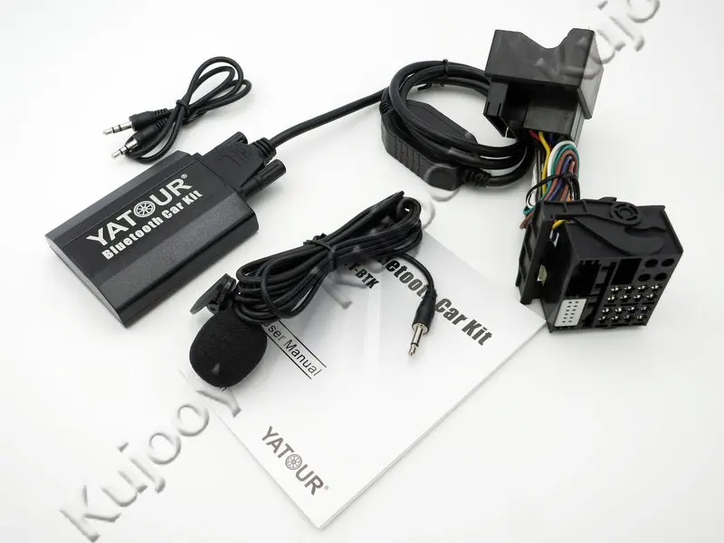 Yatour BTK Bluetooth автомобильный комплект цифровой музыкальный сменный блок для CD Quadlock