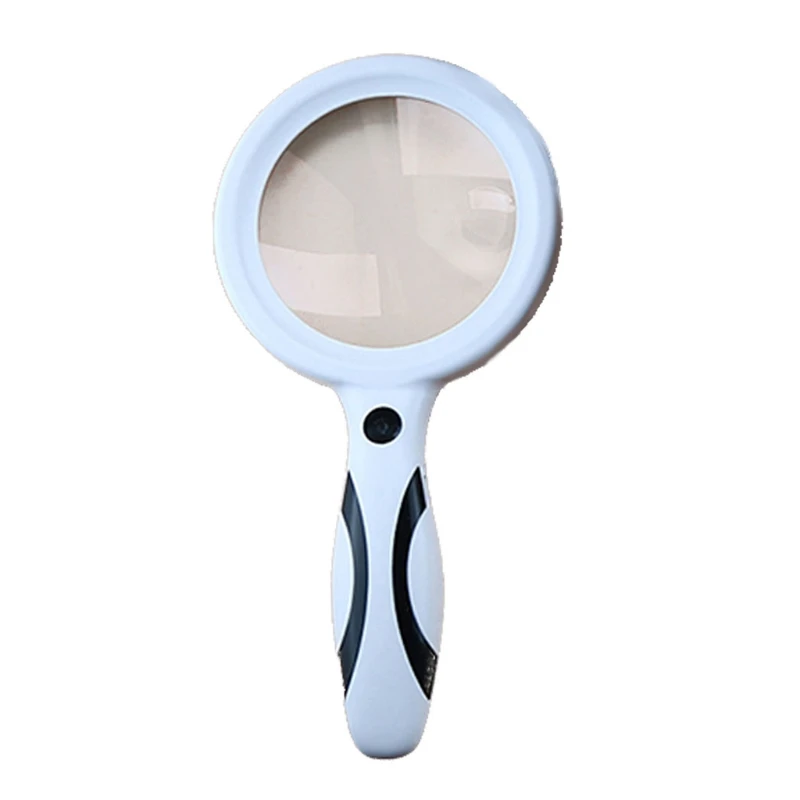 

Handheld Rechargeable Magnifying Glass 2/13X ,with 33LED Light Brightness