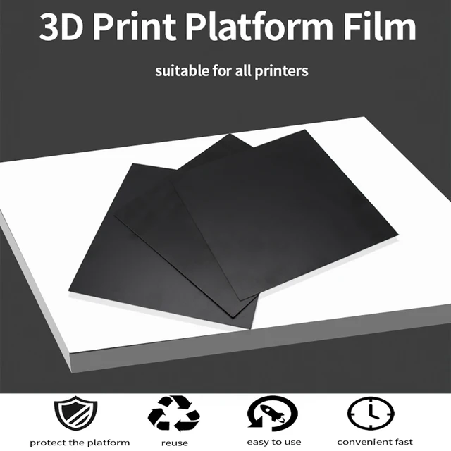 GEEETacétone-Plaque magnétique flexible pour imprimante 3D, assemblage  supérieur et inférieur d'aspiration en caoutchouc - AliExpress