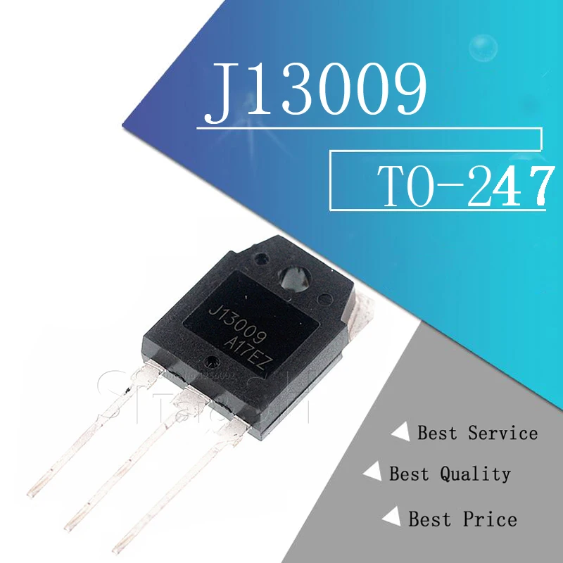 5pcs/lot FJP13009H2TU TO247 13009 J13009-2 FJP13009 TRANSISTOR NPN 400V 12A NEW | Электронные компоненты и