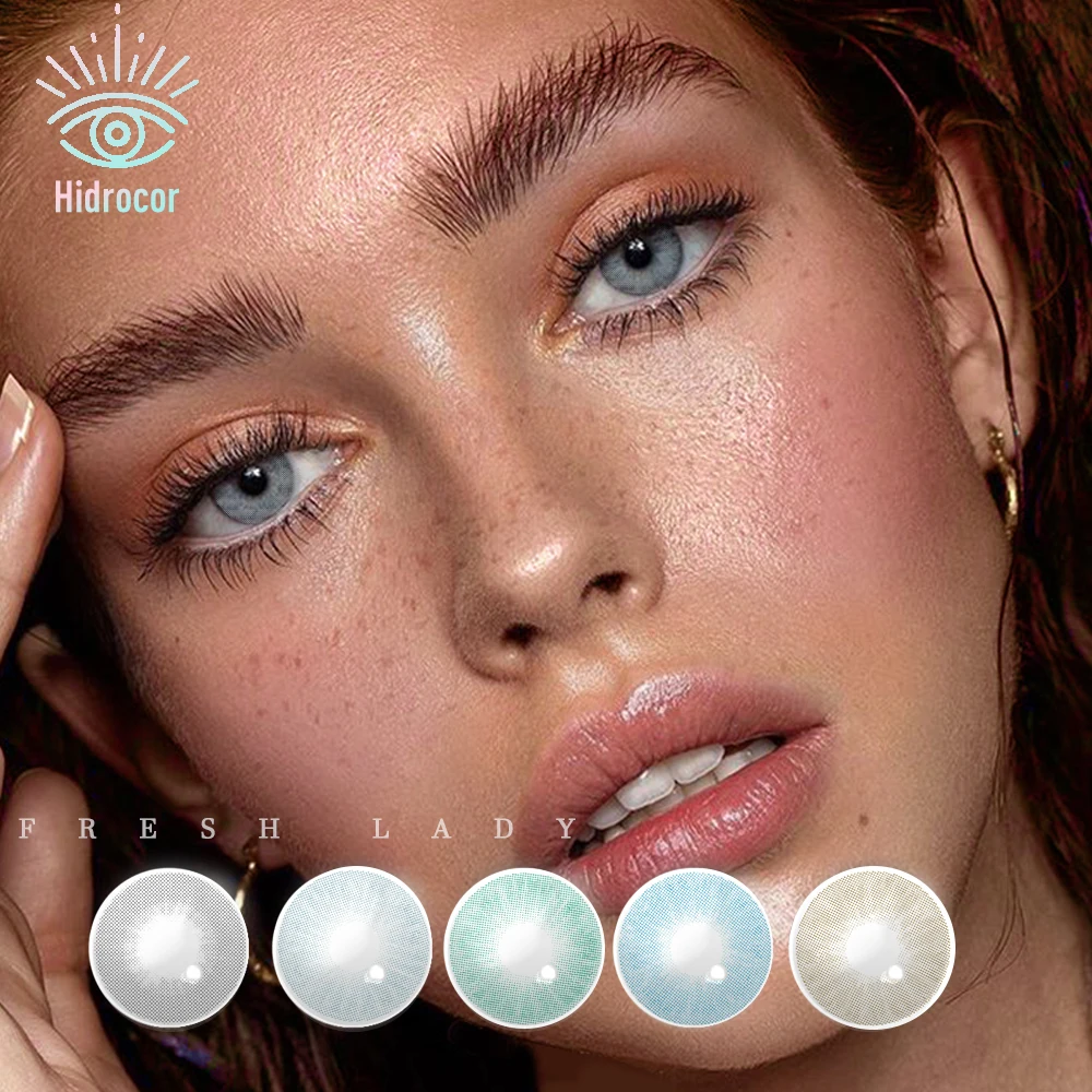 

Hidrocor Big Eye Makeup Contact lens Soft Color Contact Lenses 1 Pair=2PCS Colored Eye Lenses