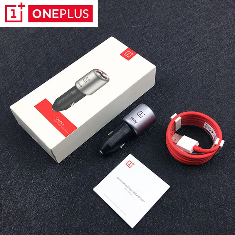 Оригинальное автомобильное зарядное устройство Oneplus Warp Charge 30 5V 6A MAX 30 w Oneplus 7 Pro Normal QC для Oneplus 3/3t 5/5 T 6/6 T 7/7 t 7 pro