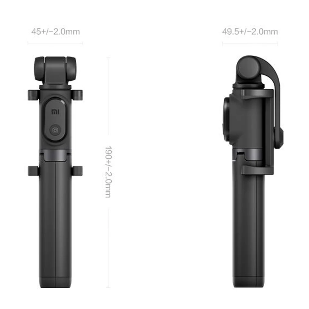Оригинальная Гибкая селфи палка Xiaomi Bluetooth и беспроводная кнопка дистанционного