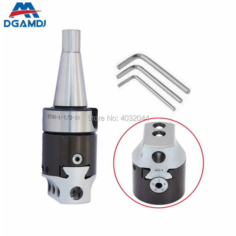 Держатель инструментов NT30 BT30 NT40 BT40 C20 C25 MT2 MT3 MT4 R8 разъем F1 12 50 мм (2 &quot) сверлильный
