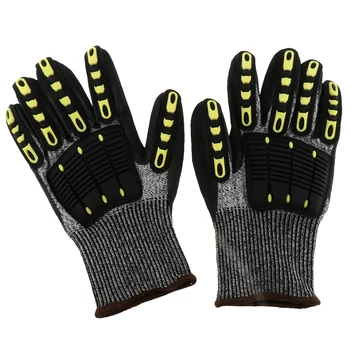 

2 Pairs Cut Resistant Work Gloves Provides Excellent Dryness & Surface Grip Reducing Internal Friction of Glove