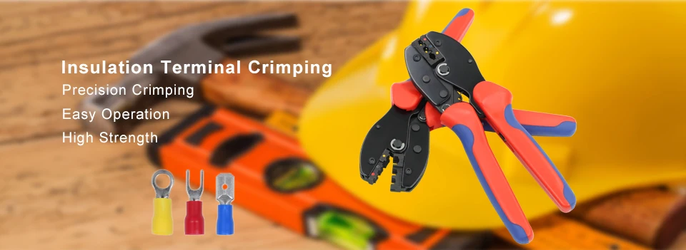 Insulated Terminal Connector Crimping Tool Pliers