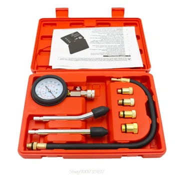

Portable Motor Auto Petrol Gas Engine Cylinder Pressure Gauge Compression Tester Car Diagnostic Kit with Adapter Au 20 Dropship