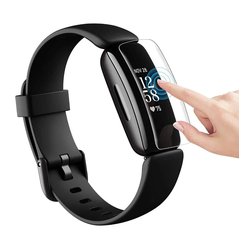 Fitbit Inspire 2 Ʈ ո  ȭ ȣ Ŀ, ε巯 TPU  ȣ ʸ, 5 