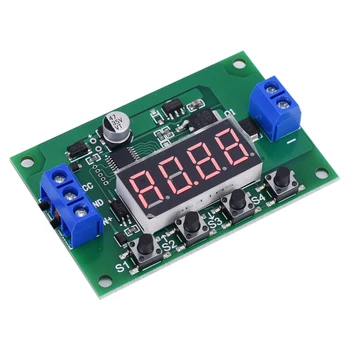 

DC 5-30V MOS tube on and off LED Display Automation Cycle Delay Timer Control Off Switch Delay Time Relay 5V6V 9V 12V 24V