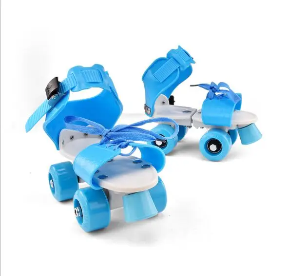 

Adjustable Size Children Roller Skates Double Row 4 Wheels Skating Shoes Sliding Slalom Inline Skates Kids Gifts Roller Sneakers