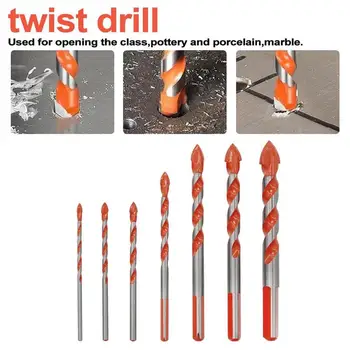 

Multi-function Ceramic Wall Tile Drill Set Glass Marble Drill Hand Electric Drill Alloy Drill Cement Glass Cement Hole Opener