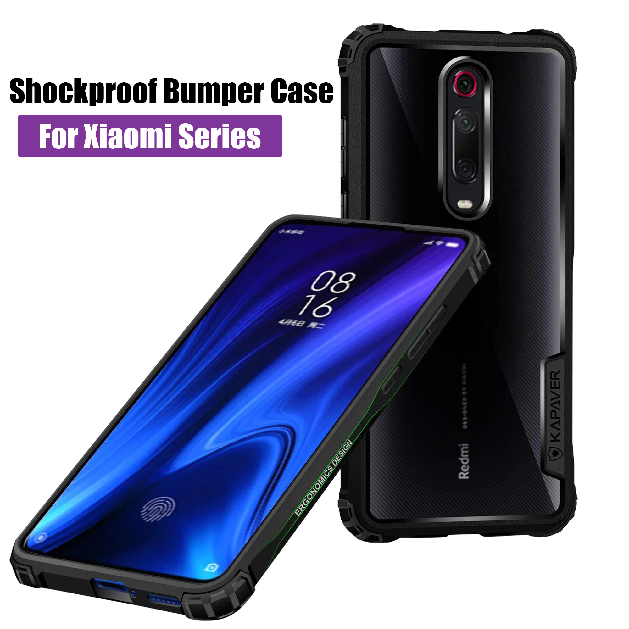 Чехол-бампер для Xiaomi Mi 9T Pro 6 8 9 A1 MAX3 противоударный чехол Redmi Note 7 7S K20 pro Воздушная