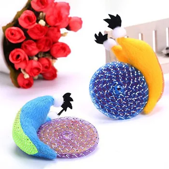 

1PC Interactive Cat Toy Funny Grinding Claw Cat Toys Snail Shape Pet Cat Toy Self-excited Dog Cat Toy Chew Molar Toy Pet Supply