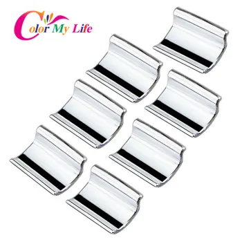 

Color My Life ABS Chrome Car Interior Window Lift Knob Trim Sticker for Chevrolet Cruze Sedan Hatchback 2009 - 2014 Accessories