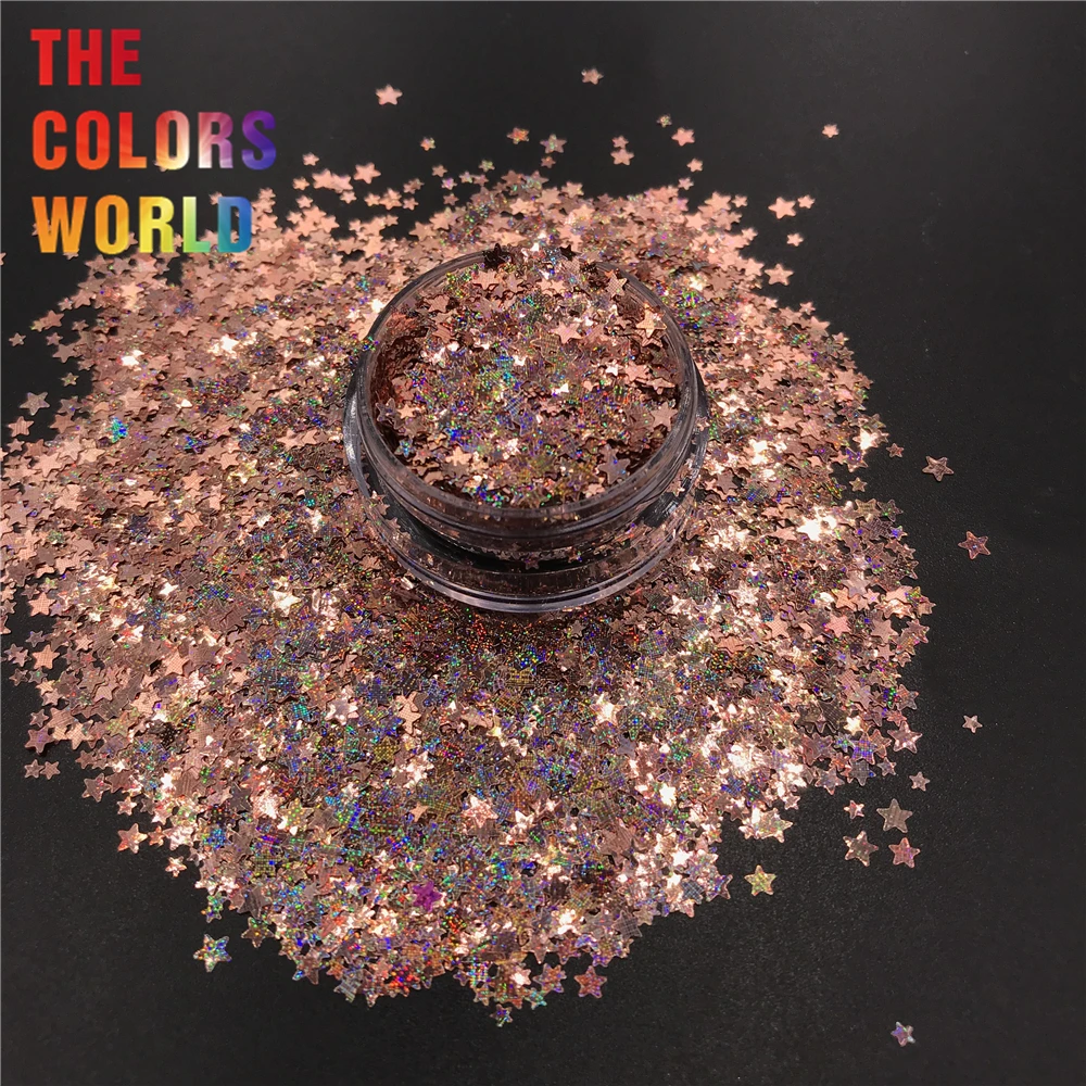 

TCT-377 Winking Star High Flash hinning Laser Color Nails Glitter Nail Art Decoration Tumblers Craft DIY Accessoires Festival