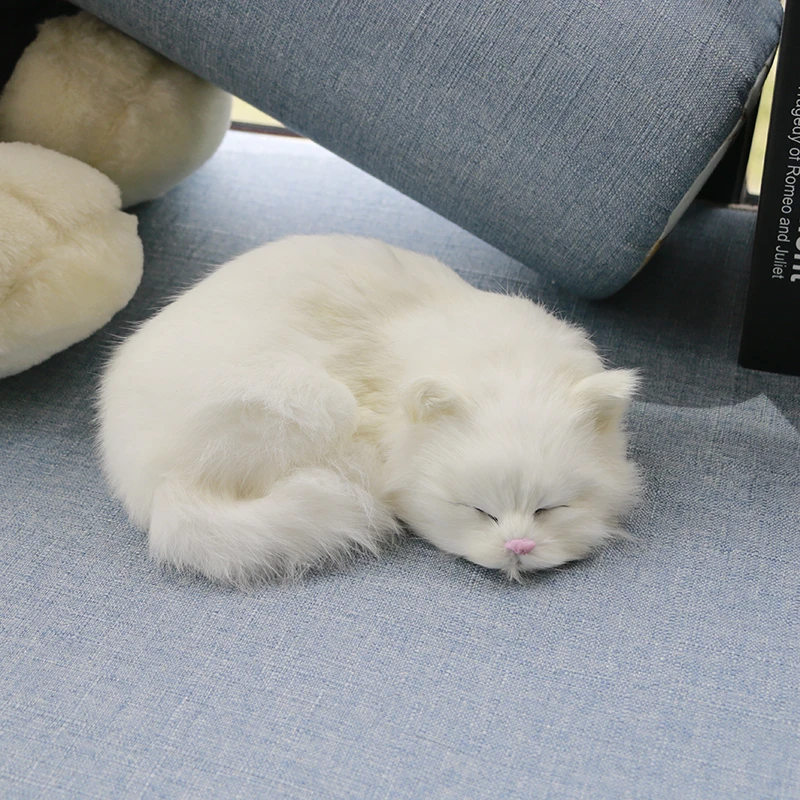 sleeping cat doll