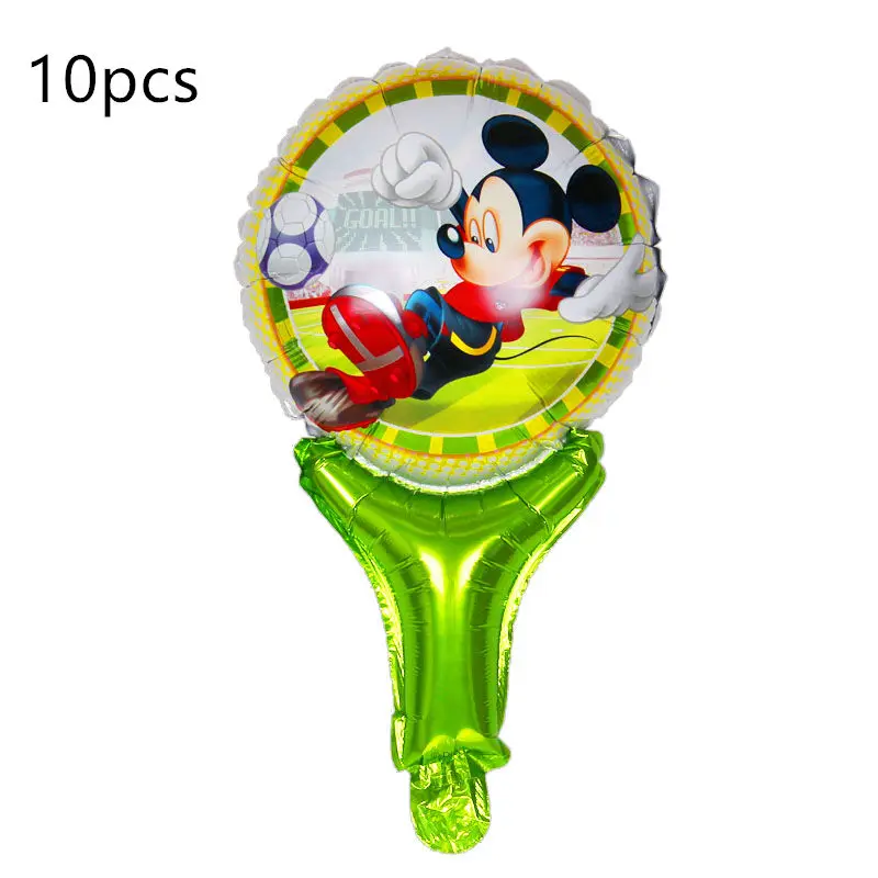 1 шт. фольгированный шар с Микки и Минни Маус, украшение для дня рождения, маленький шар с Микки Маусом, средний шар с головой Микки, детские игрушки - Цвет: Mickey