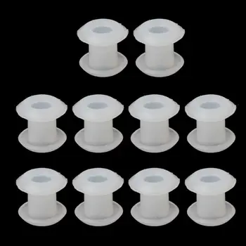 

10Pcs Silicone Rubber Stoppers Ring Bead Spacer Charm Bracelet Jewelry Making