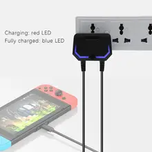 Домашнее дорожное зарядное устройство, адаптер питания, практичное управление, простой, удобно подходит для пульта kingd NS/Lite, консоль 3 в 1