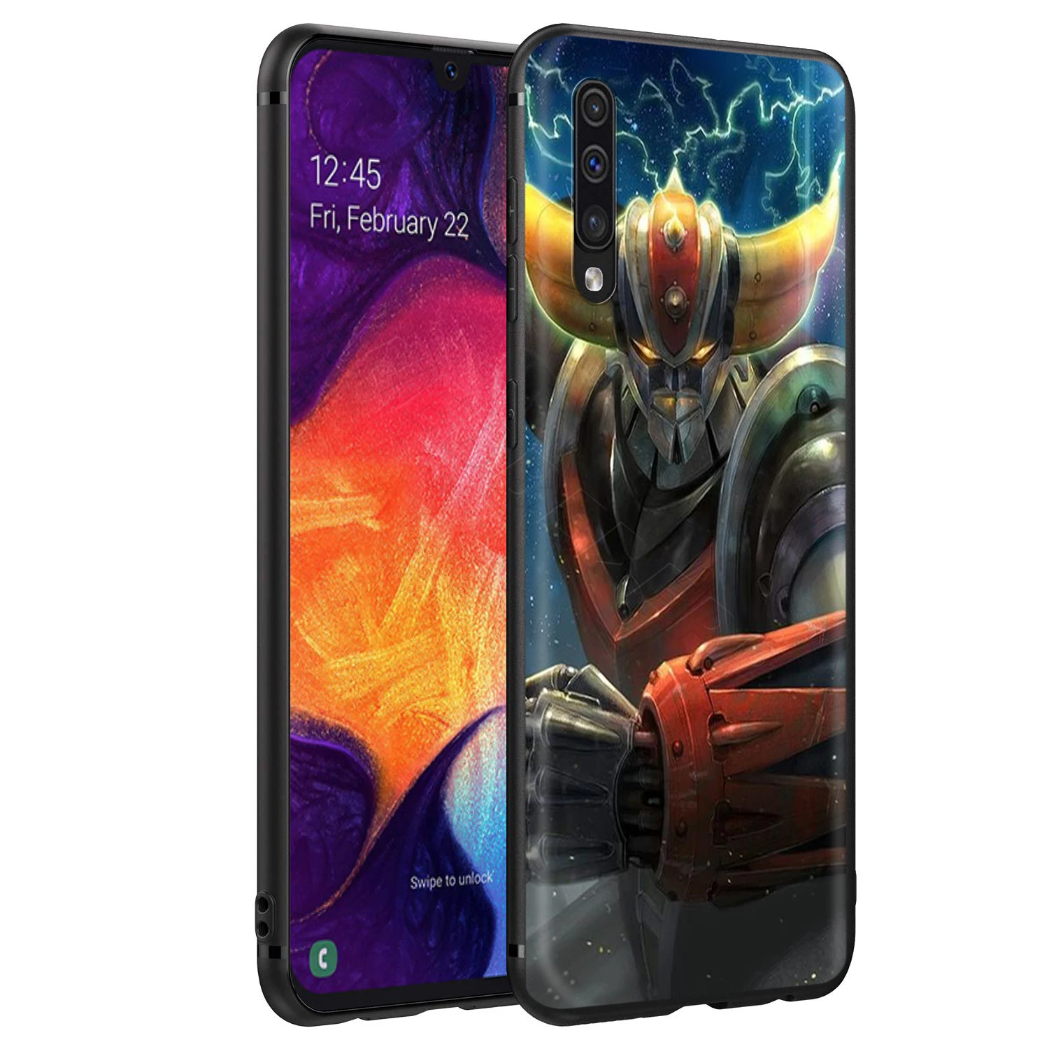 Webbedepp НЛО робот грендайзеру чехол для samsung Galaxy S7 S8 S9 S10 Edge Plus Note 10 8 9 A10 A20 A30 A40 A50 A60 A70