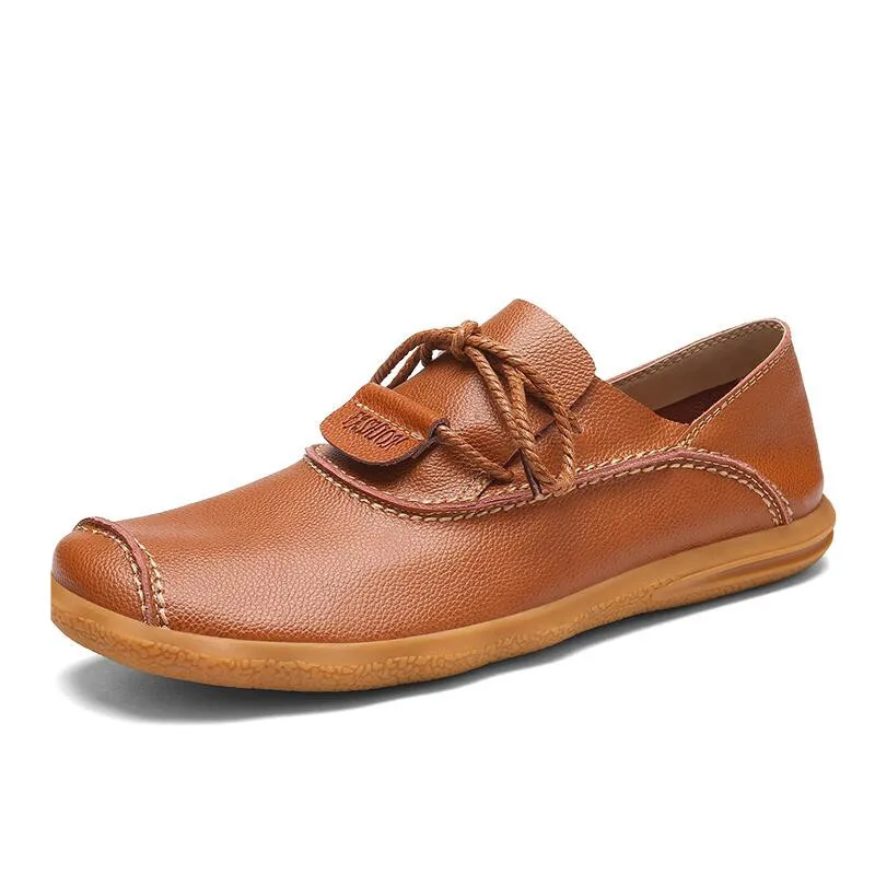 

Luxury Brand Men Designer Shoes Fashion Men Leather Shoes Lace Up Casual Leather Male Shoes Designer Men Flats