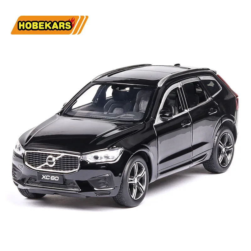 Литая модель внедорожника, 1:32 автомобиля XC60, имитация металлического сплава, вытягивающие задние фонари, игрушки, транспортные средства для детей, подарки для детей
