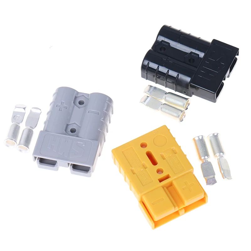 

Newest 50A Car power plug connector (round hole) for Anderson Plug Power Pole Electrical Charger Battery Connector