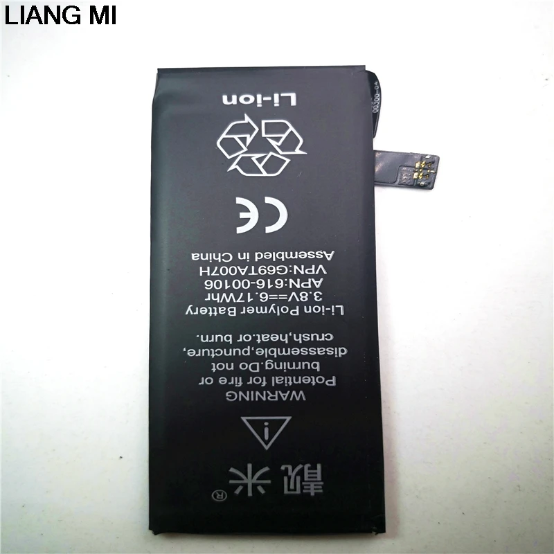 LIANG MI аккумулятор для Apple iPhone SE высокой емкости 1624 мАч с бесплатным ремонтом станков и держателем