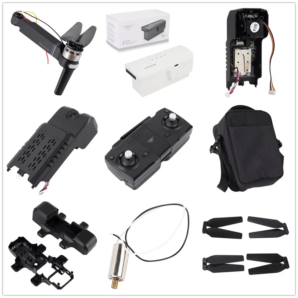

Z5 F11 Accessories Machine Wall Motor Blades Propeller Battery Backpack Remote Control Webcam