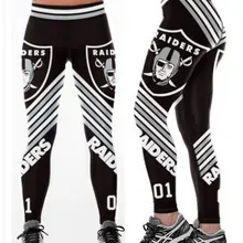 Новые командные Леггинсы для женщин, спортивные Леггинсы размера плюс S-4XL с высокой талией, леггинсы для фитнеса, 3D принт, эластичные обтягивающие штаны