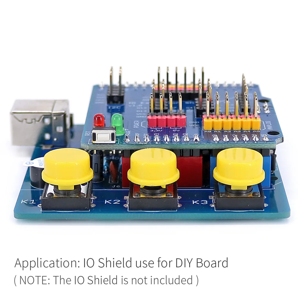 ATmega328P Development Board Module CH340 Driver Buzzer LED Button USB Cable Compatible Arduino development board
