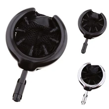 Мотоцикл Руль держатель чашки черный металл напиток для Harley модели 1 дюймов