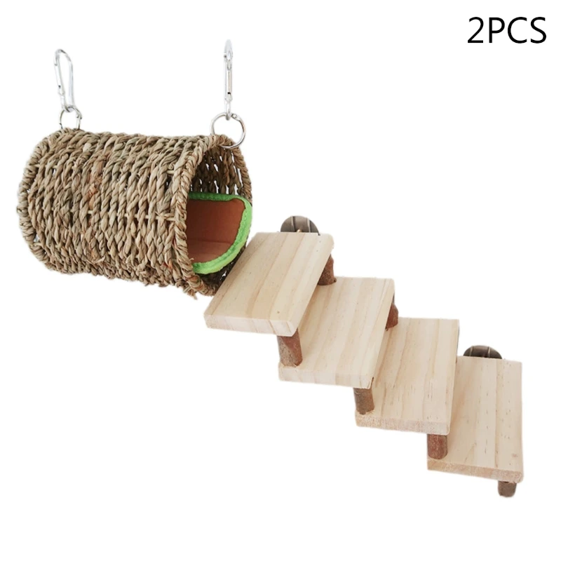 Best Offers Toy Cage Ladder Hamster Chew-Toys Tunnel Sugar-Glider Playground Rat Climbing Habitat 33mj6WpJ73B