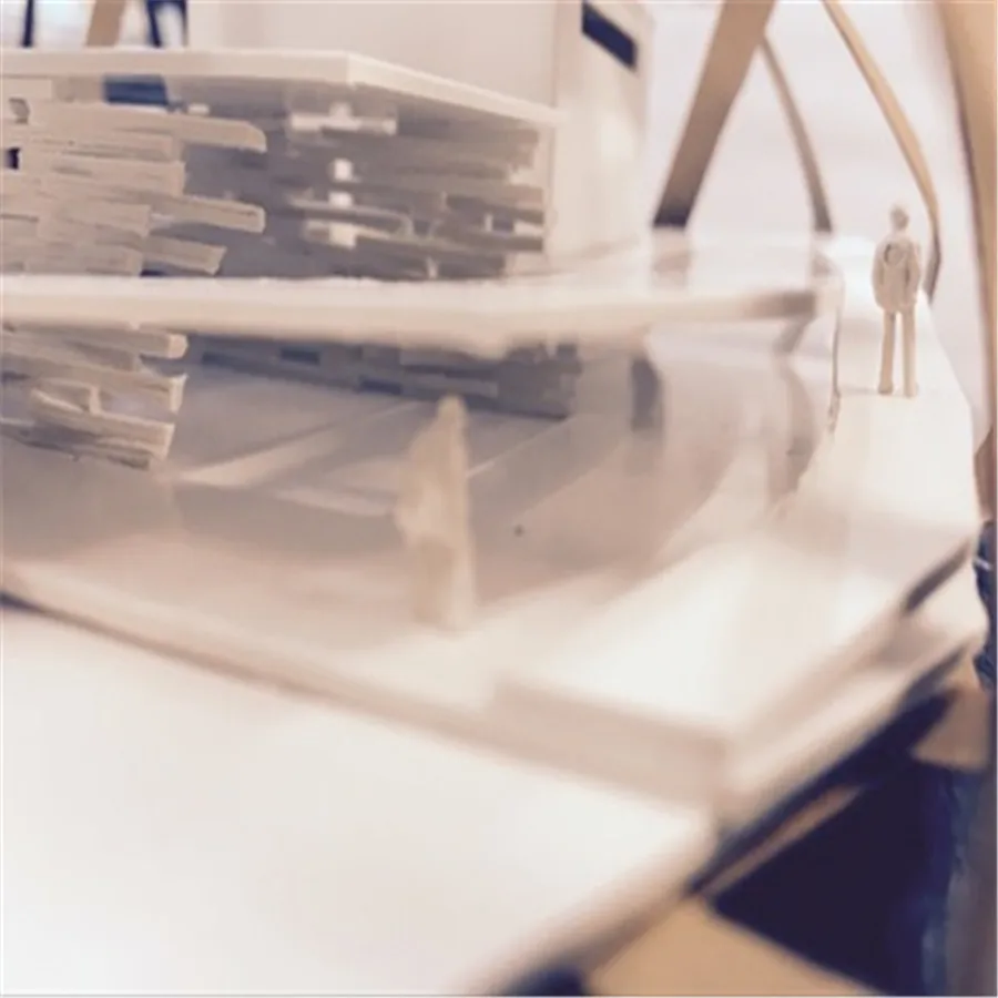 architecture model high quality model white figure9