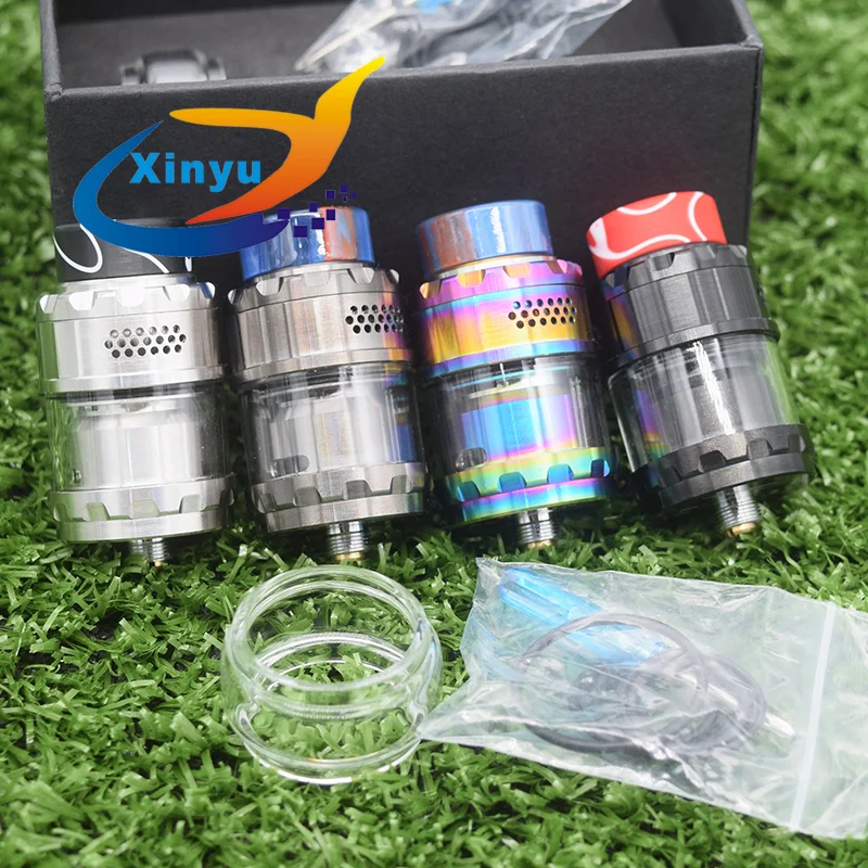 

Zeus kylin V2 RTA M RTA Tank 3ml/4.5ml Atomizer Top airflow Large Build Deck Vaporizer TANK VS Apocalypse RTA KAYFUN lite rta