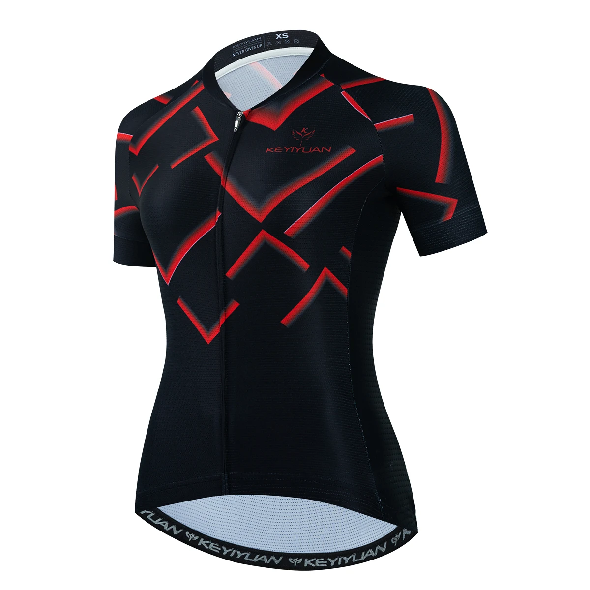 

KEYIYUAN New Retro Cycling Jersey Women Short Sleeve Bike Clothing Summer Bicycle Shirt MTB Tops Maillot Ciclismo Mujer Verano