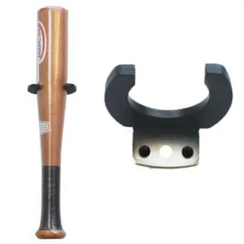 

Universal Multi-Purpose Vertical Tennis Baseball Bat Softball Racket Wall Mount Holder Rack Display Hook