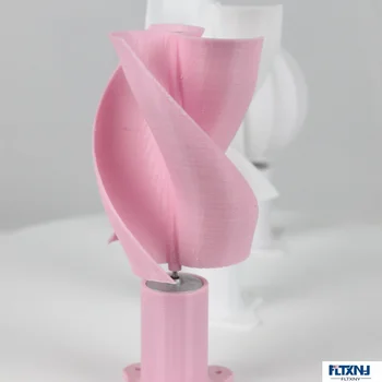 

micro wind turbine with LED Light vertical wind generator with 2 blades for new energy classes