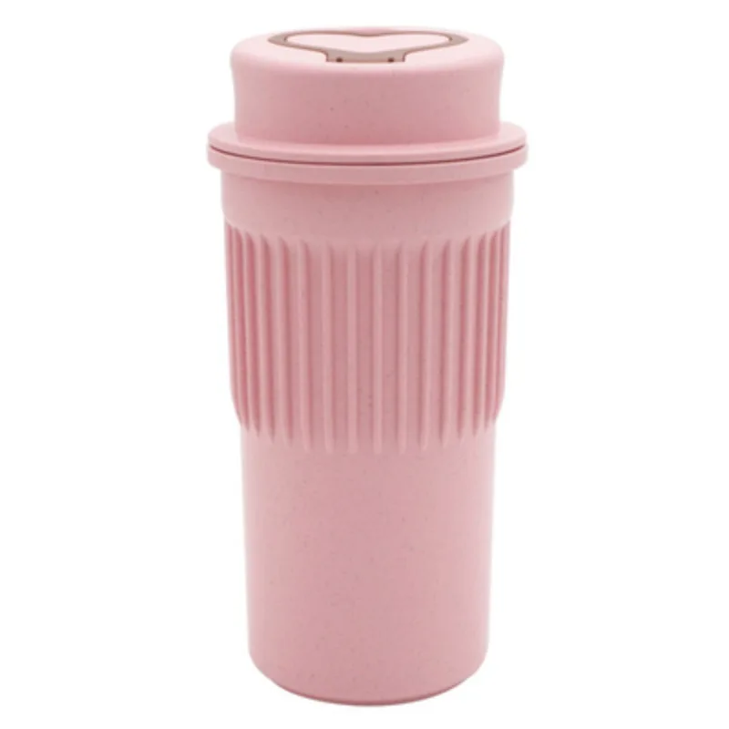 Дорожная бутылка кружка для кофе кружка бутылка с крышкой пшеничный стебель Pp бутылка рукав чай кофейная чашка кружки Посуда для напитков розовый чай Caneca