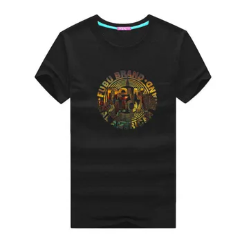 

Summer new women's street letter characters print loose short-sleeved T-shirt 21.64