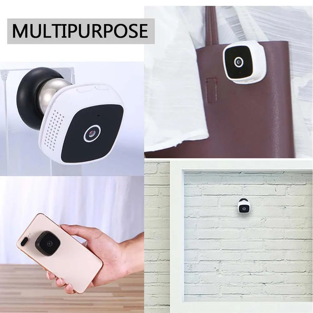 Voice Recorder Riding Monitor Camera Video Home Safety Motion Detection Night Vision Smart Alarm High Definition Mini Magnetic