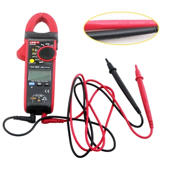 

DC Voltage Temperature Measure Current Non- Clamp Multimeter 600A Auto Range Overload Protection True Rms Tool