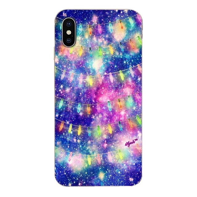 For Apple iPhone 4 4S 5 5C 5S SE 6 6S 7 8 11 Plus Pro X XS Max XR Cute Phone Case Dream Catcher Feather Stars Christmas