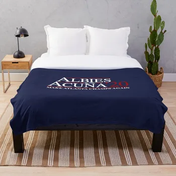 

Ozzie Albies and Ronald Acuna Jr 20 2020 Mak Throw Blanket Soft Sherpa Blanket Bed Sheet Single Knee Blanket Office Nap Blanket